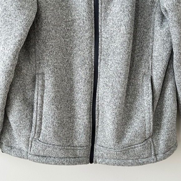 Rugged Elements Gray Mountain Fleece Hoodie Jacket - Picture 3 of 16